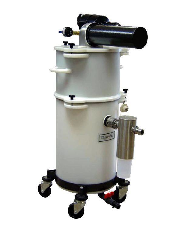 回收汞專用無塵室吸塵器 乾濕兩用 氣動式操作 MRV-15 AIR STD